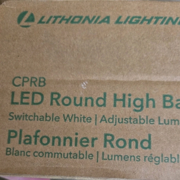 The Lithuania Lighting 15.14 LED Round High Bay Contractor Light - Picture 10 of 12